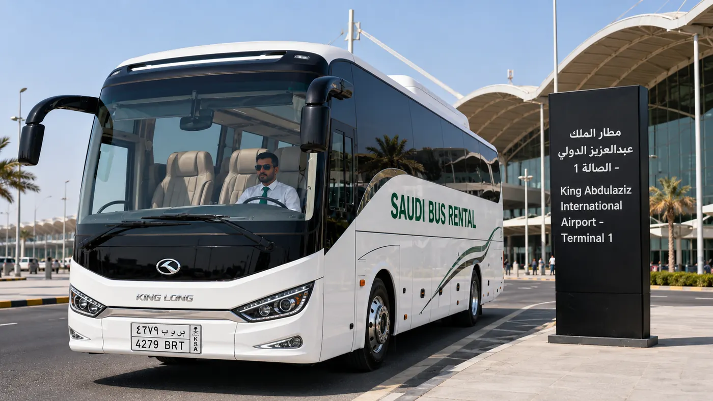 Airport Transfer Saudi Arabia hero image for Saudi airport and hotel transfer planning