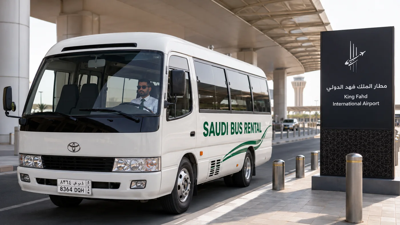 Airport Transfer Saudi Arabia pickup access and luggage planning image