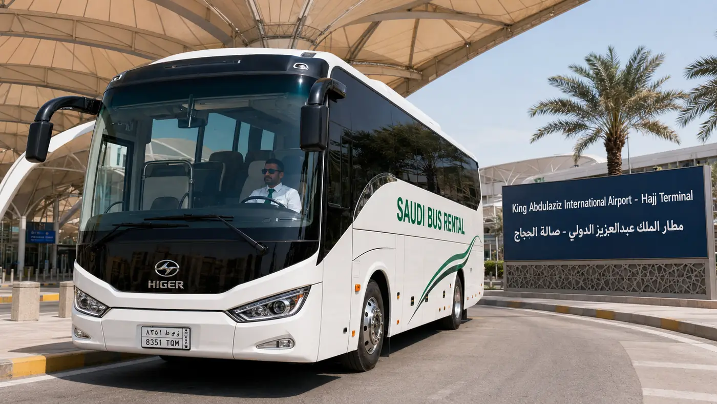 Group Airport Transfer Saudi Arabia hero image for Saudi airport and hotel transfer planning