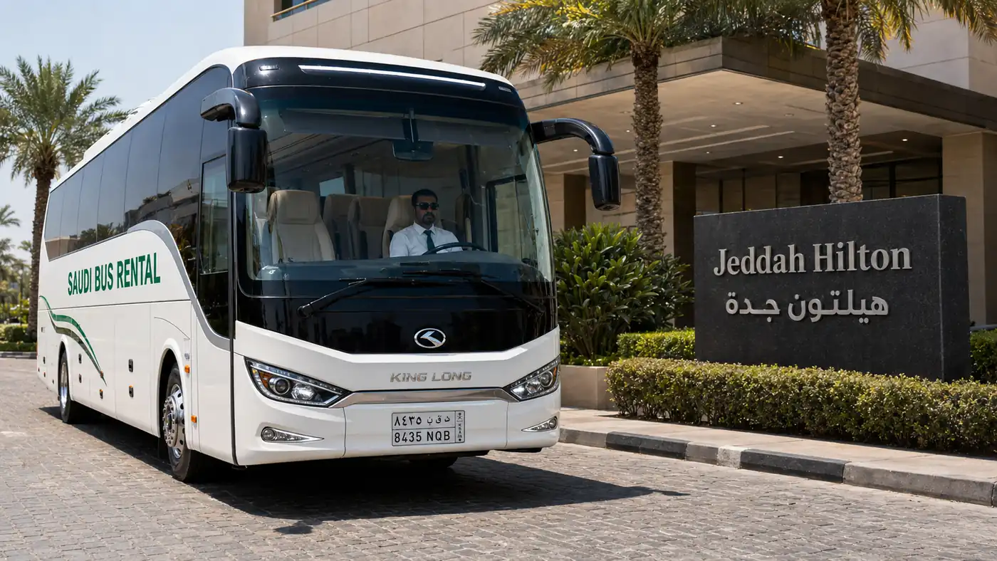 Hotel Airport Shuttle Saudi Arabia hero image for Saudi airport and hotel transfer planning