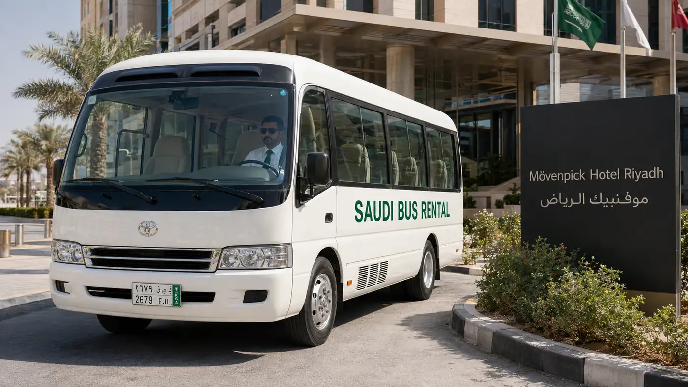 Hotel Airport Shuttle Saudi Arabia pickup access and luggage planning image