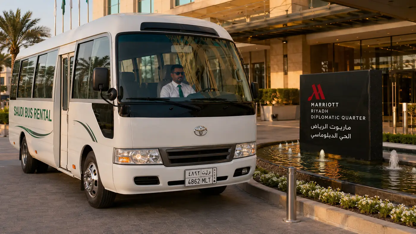Hotel Transfer Saudi Arabia pickup access and luggage planning image