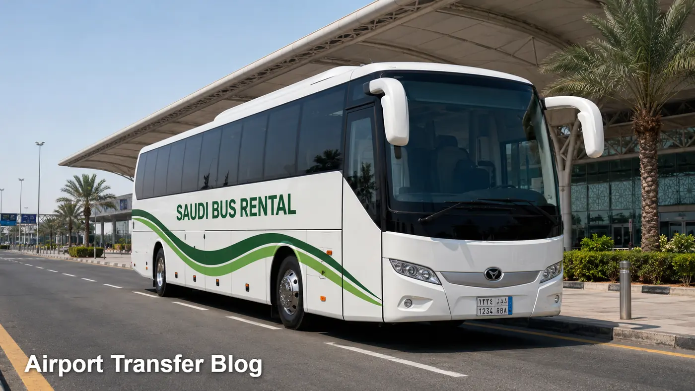 Airport Transfer Blog image for Saudi Bus Rental