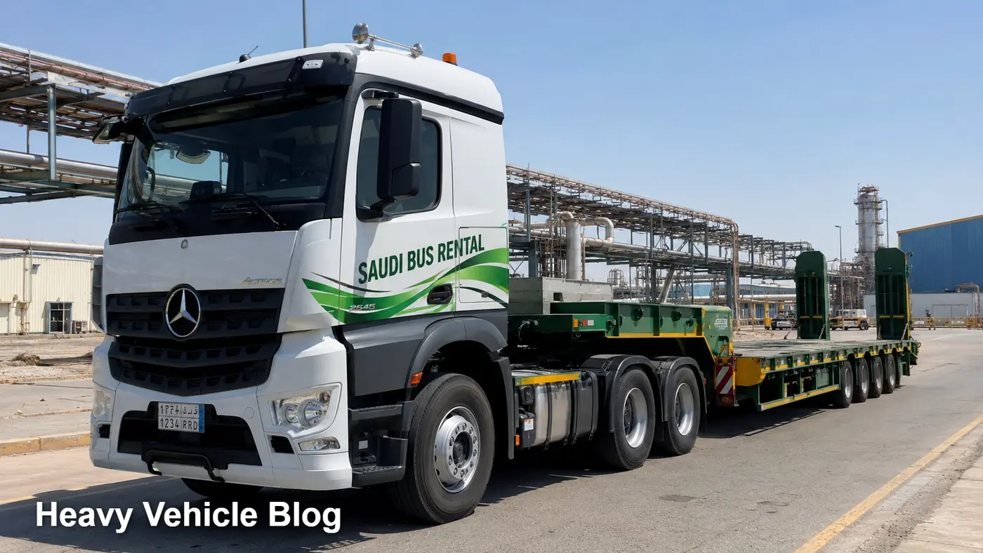 Heavy Vehicle Blog image for Saudi Bus Rental