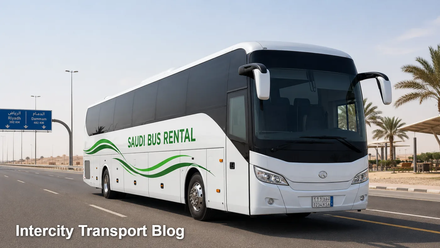 Intercity Transport Blog image for Saudi Bus Rental