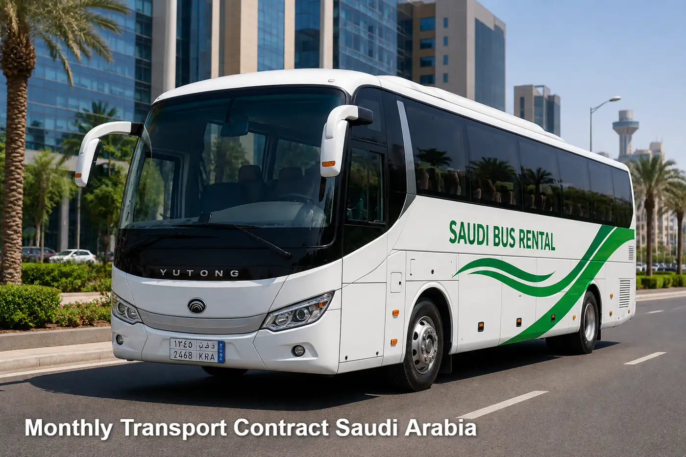 Monthly Transport Contract Saudi Arabia hero image for Saudi corporate contract transport planning