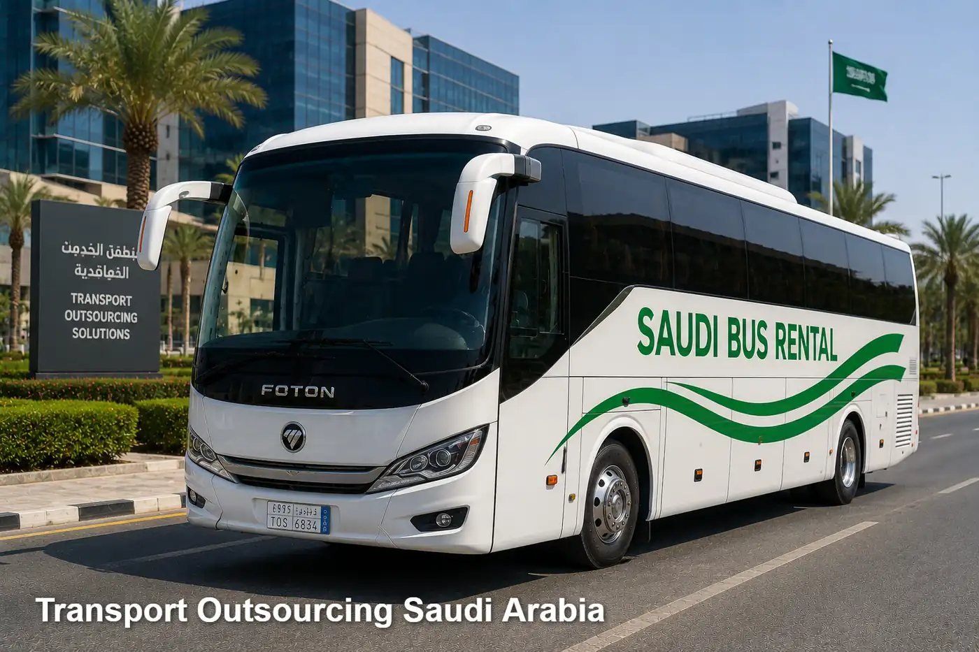 Transport Outsourcing Saudi Arabia hero image for Saudi corporate contract transport planning