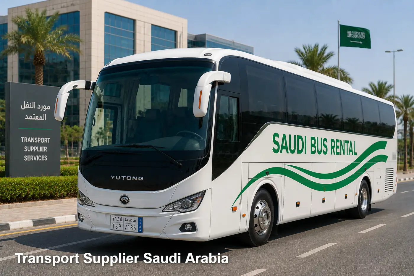 Transport Supplier Saudi Arabia hero image for Saudi corporate contract transport planning