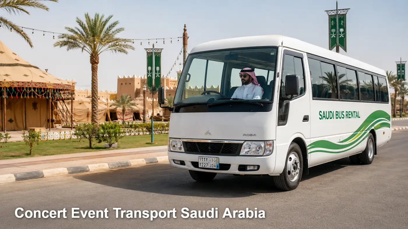 Concert Event Transport Saudi Arabia image for Saudi Bus Rental