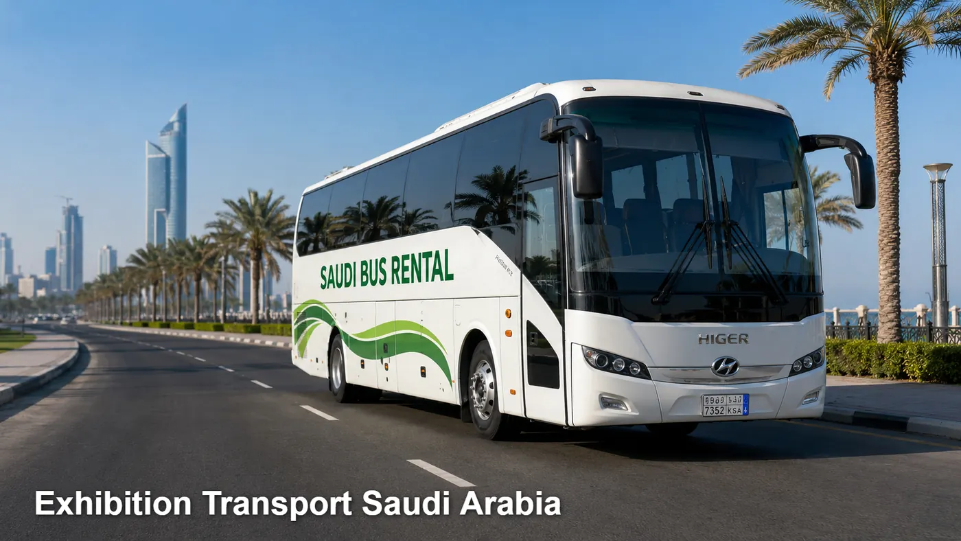 Exhibition Transport Saudi Arabia image for Saudi Bus Rental