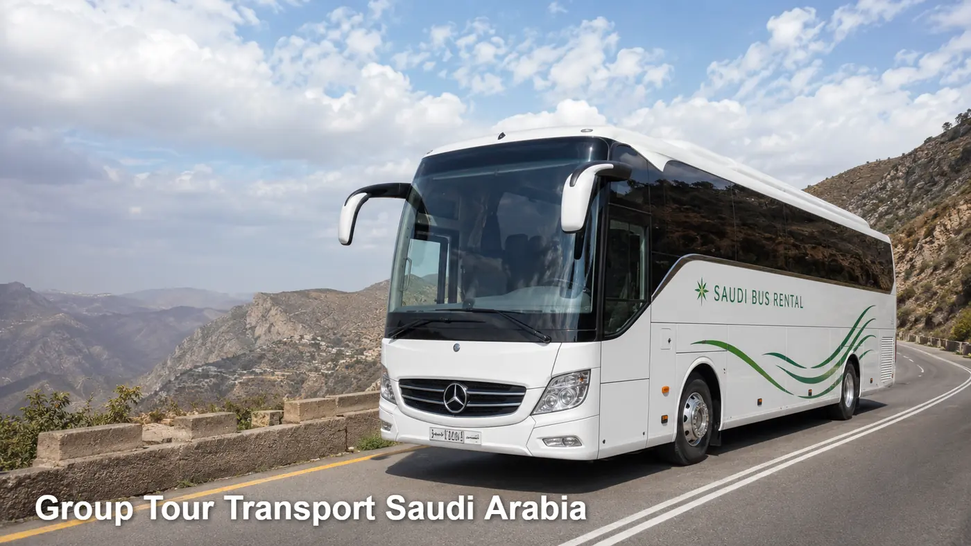 Group Tour Transport Saudi Arabia image for Saudi Bus Rental