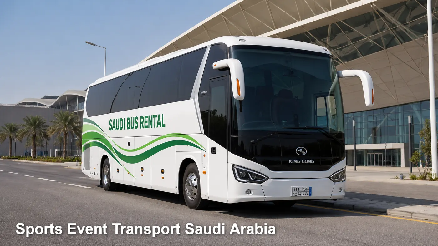 Sports Event Transport Saudi Arabia image for Saudi Bus Rental