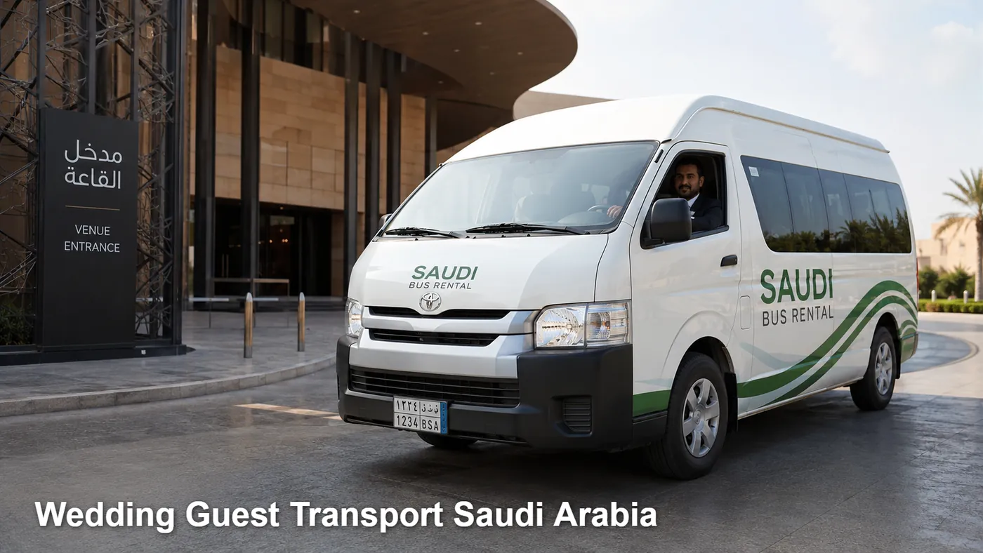 Wedding Guest Transport Saudi Arabia image for Saudi Bus Rental