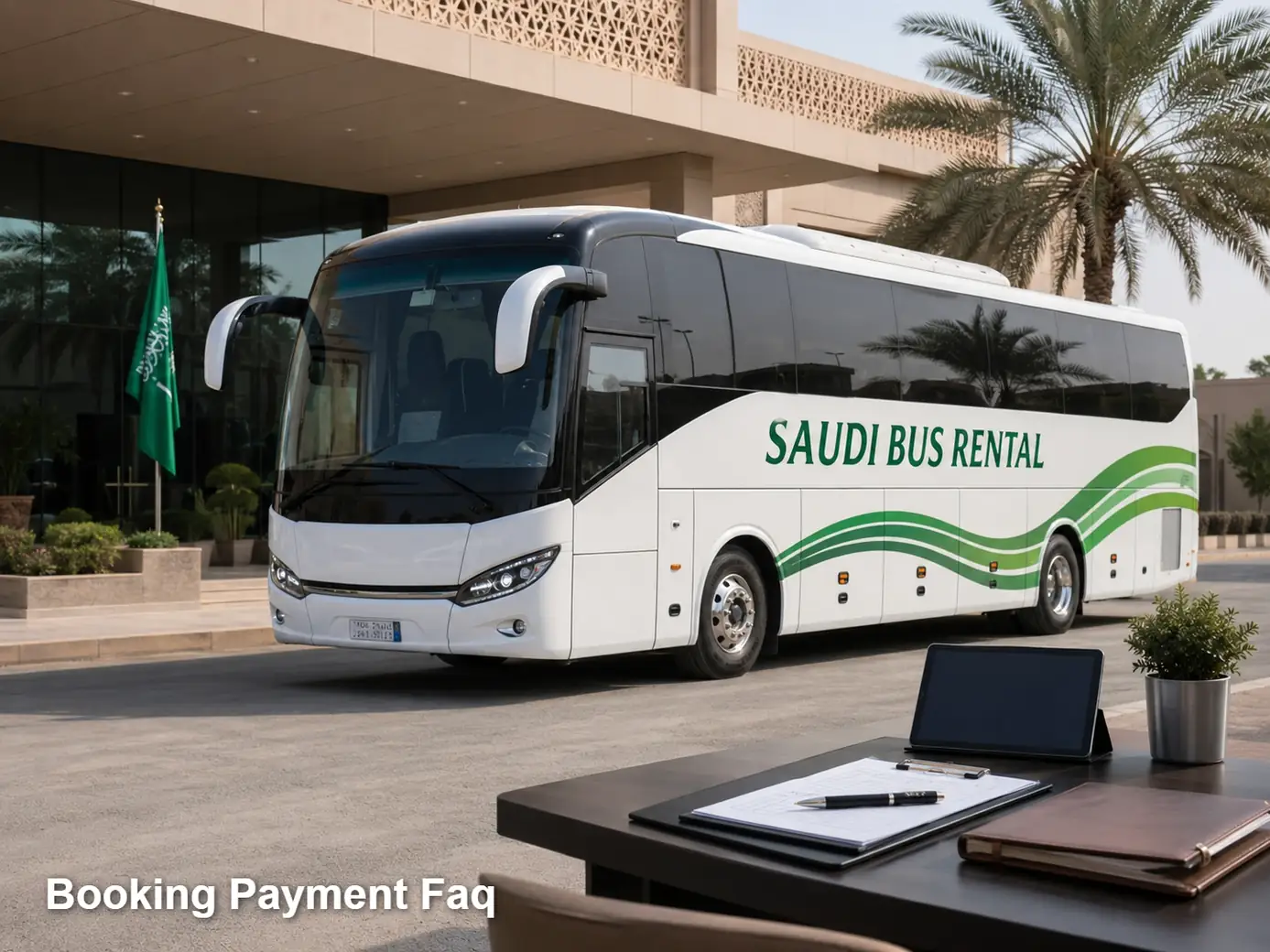 Booking Payment FAQs image for Saudi Bus Rental