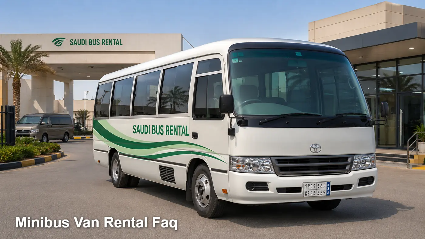 Minibus Van Rental FAQs image for Saudi Bus Rental