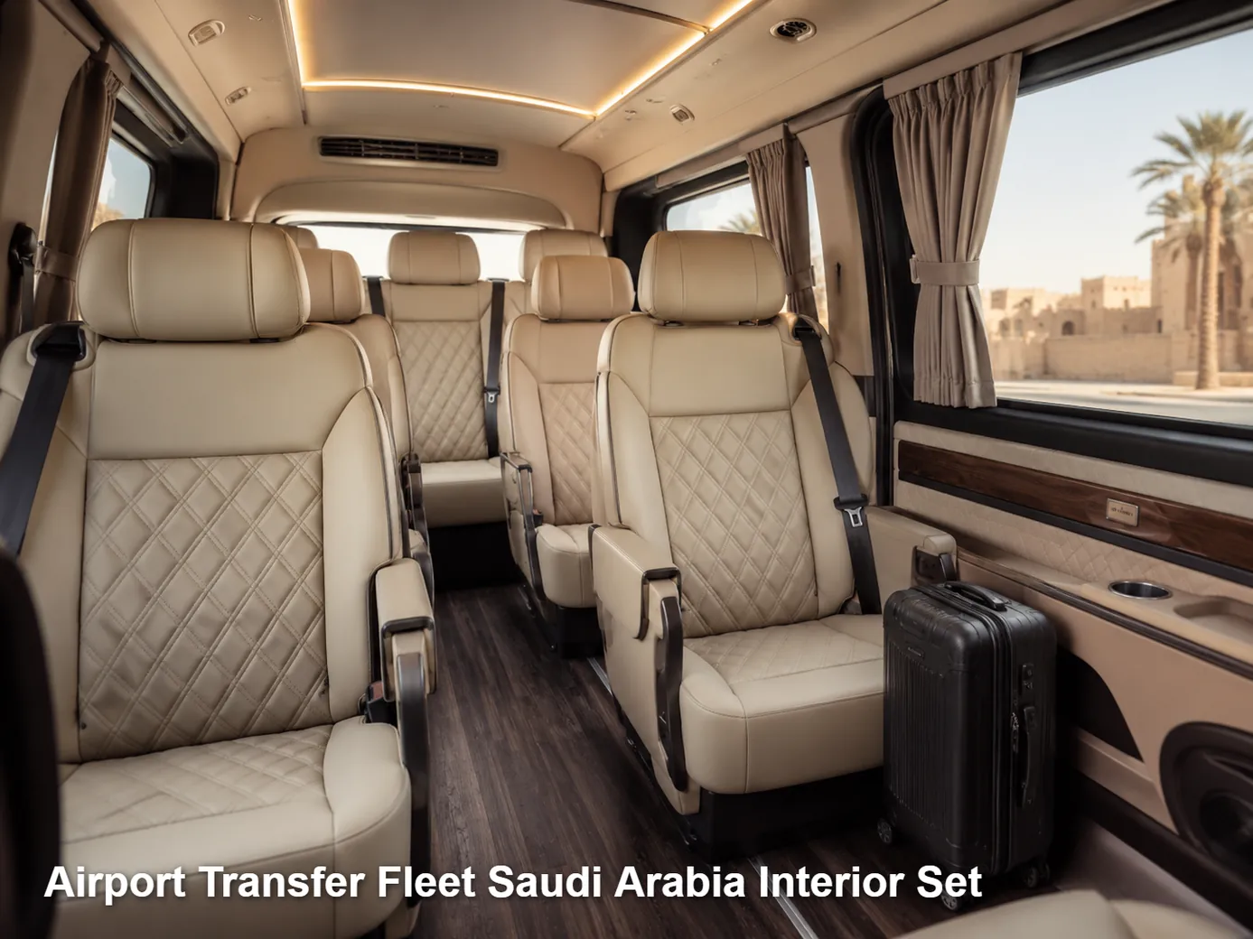 Airport Transfer Fleet Saudi Arabia interior image