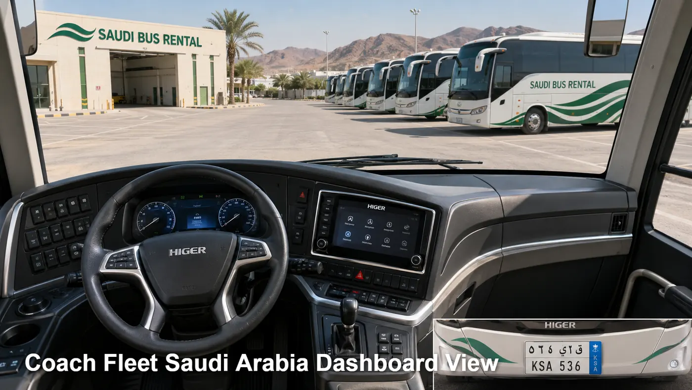 Coach Fleet Saudi Arabia dashboard view image