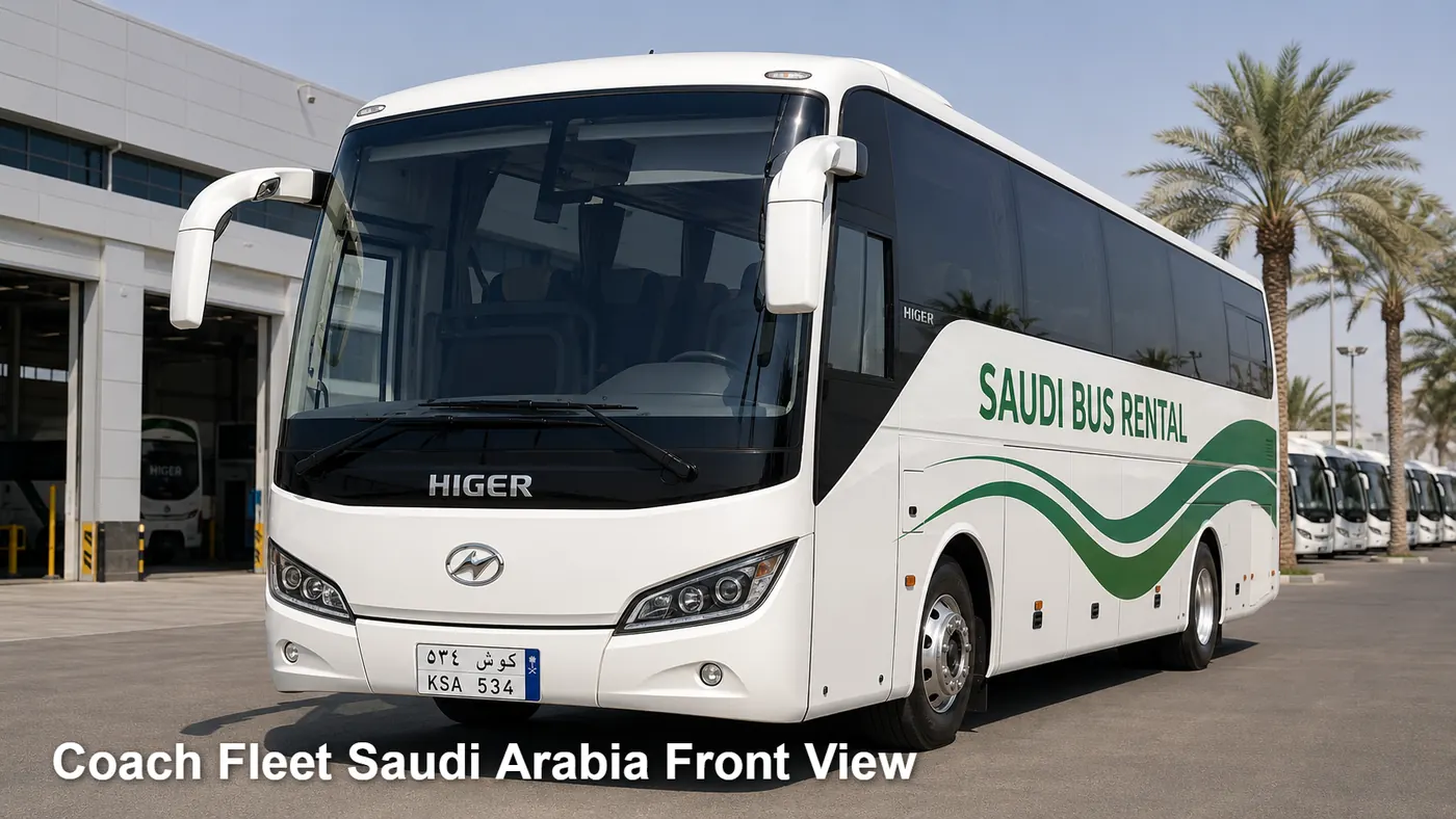 Coach Fleet Saudi Arabia front view image