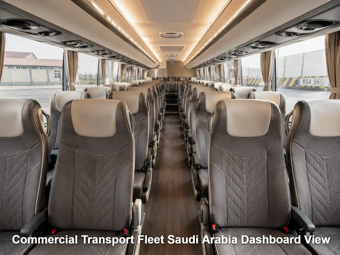 Commercial Transport Fleet Saudi Arabia dashboard view image