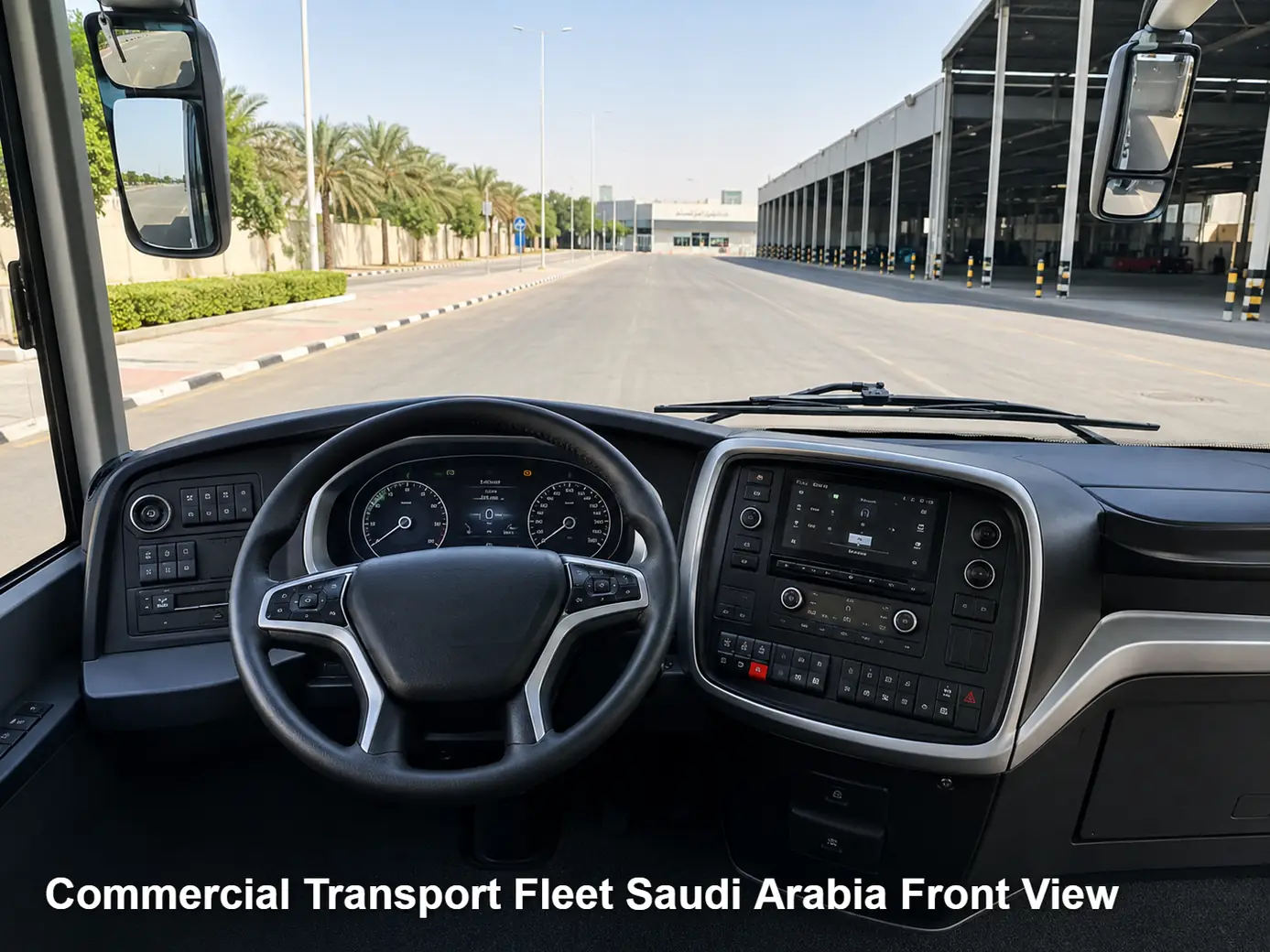 Commercial Transport Fleet Saudi Arabia front view image
