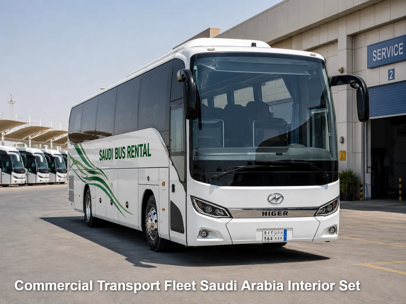 Commercial Transport Fleet Saudi Arabia interior image
