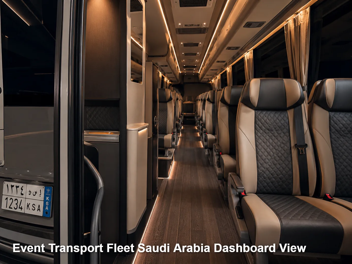 Event Transport Fleet Saudi Arabia dashboard view image