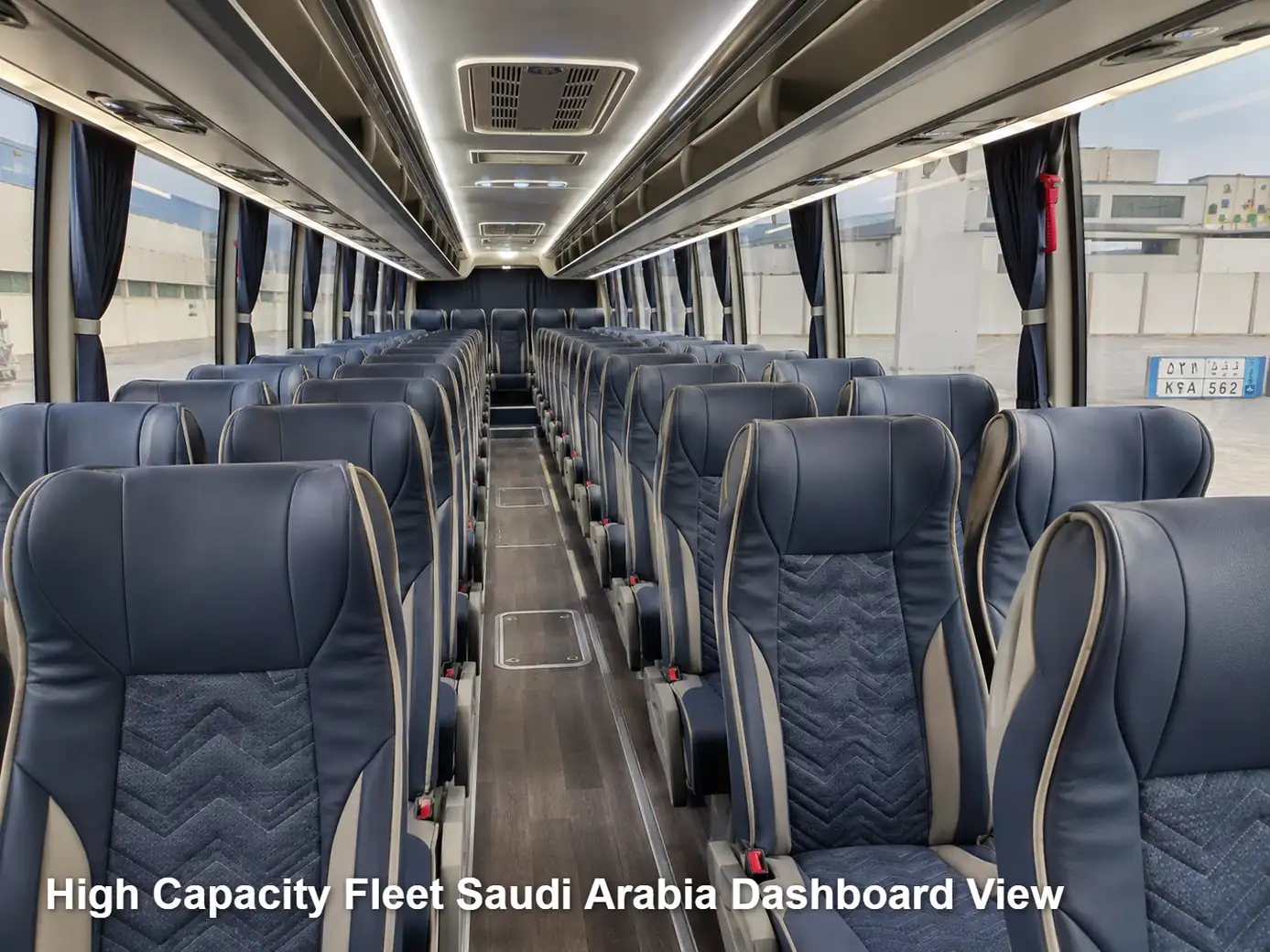 High Capacity Fleet Saudi Arabia dashboard view image