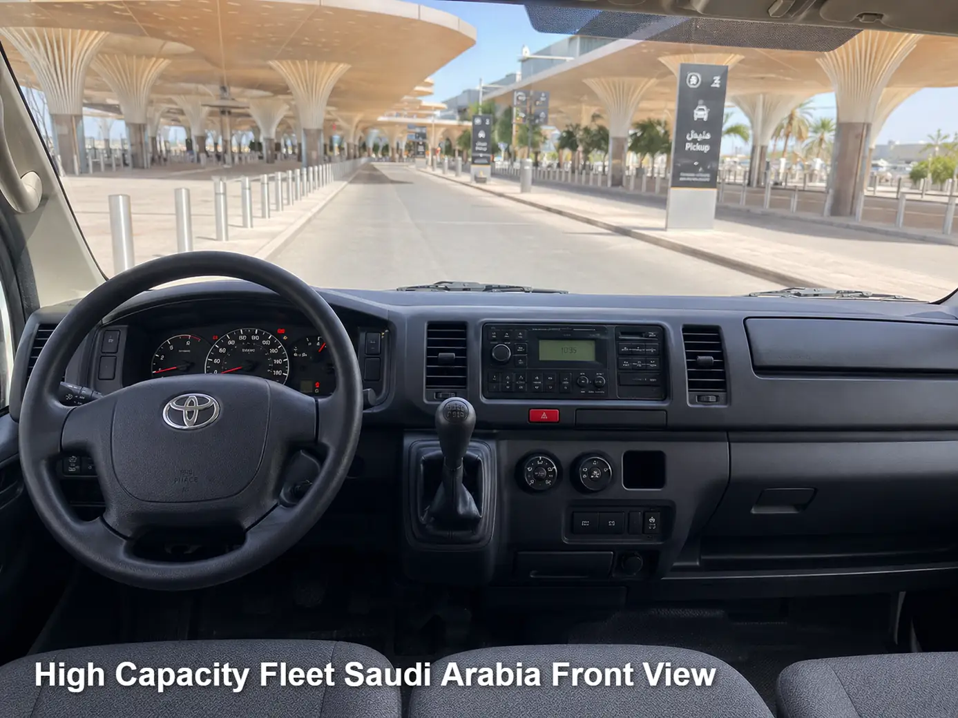 High Capacity Fleet Saudi Arabia front view image