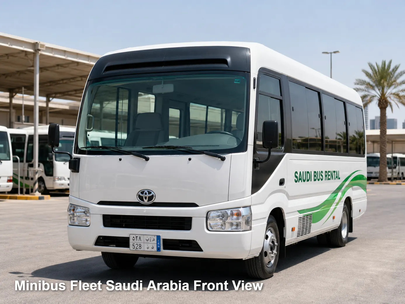 Minibus Fleet Saudi Arabia front view image