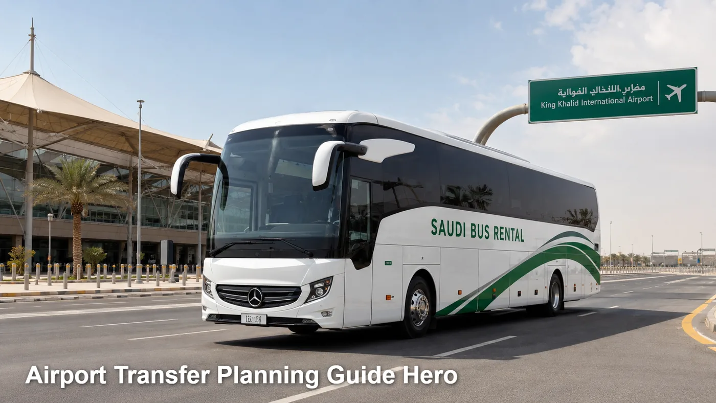 Airport Transfer Planning Guide image for Saudi Bus Rental
