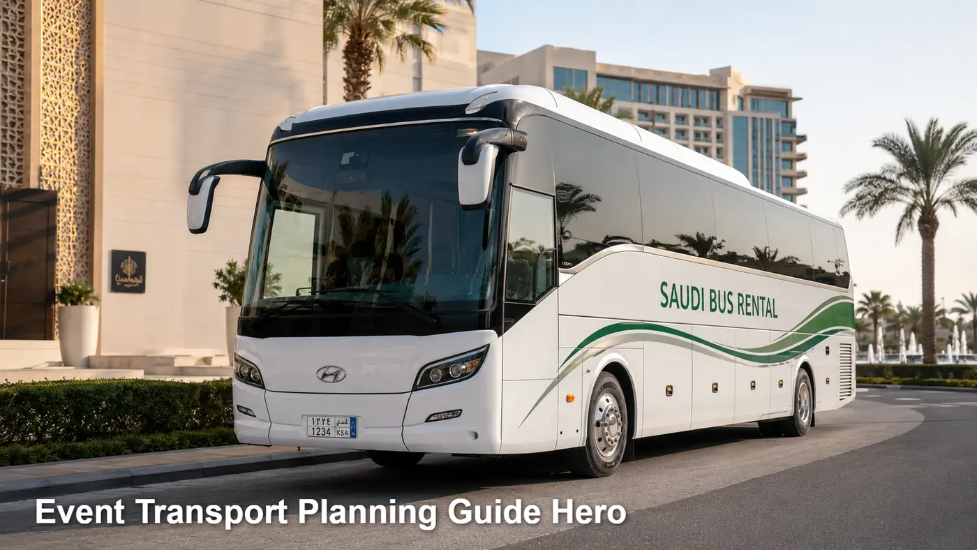 Event Transport Planning Guide image for Saudi Bus Rental