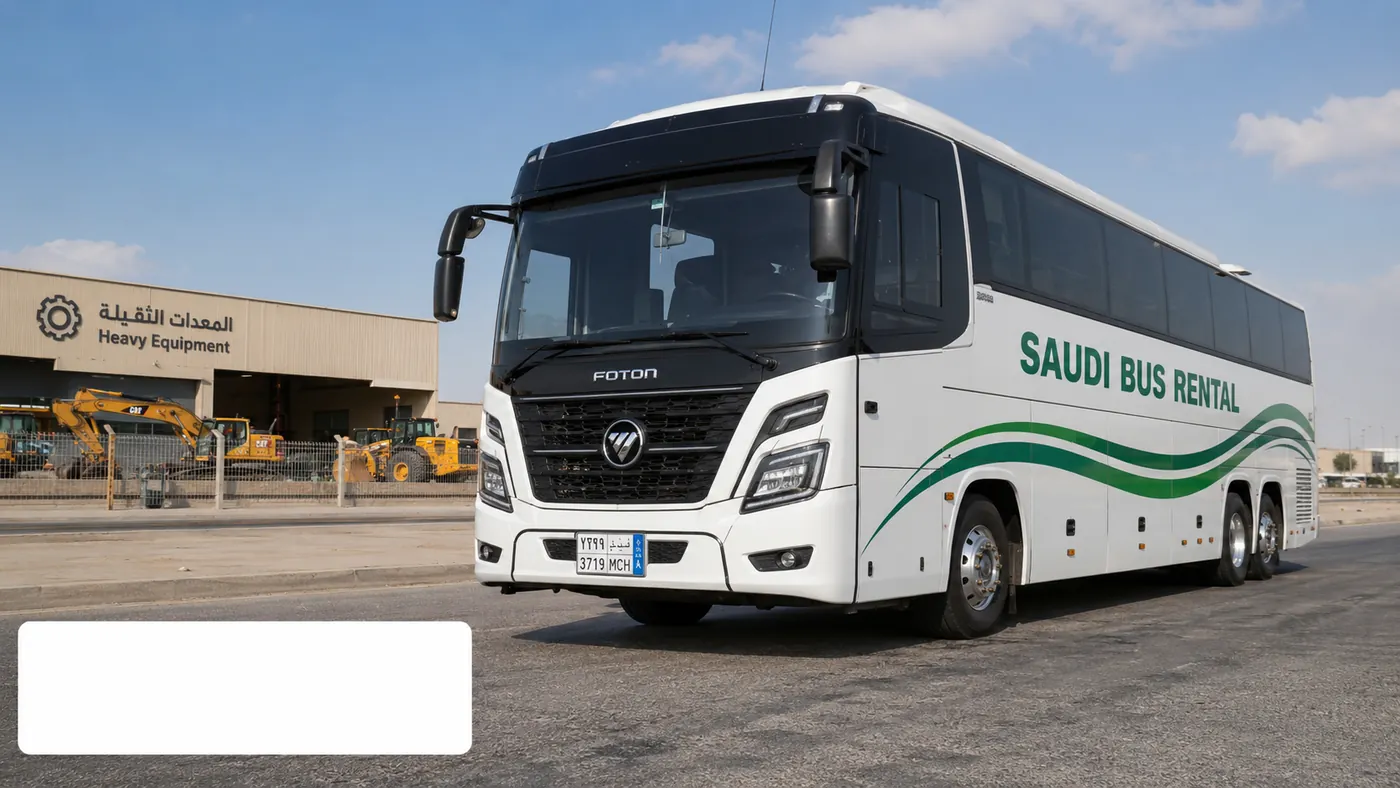 Machinery Transport Guide image for Saudi Bus Rental