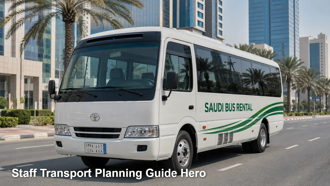 Staff Transport Planning Guide image for Saudi Bus Rental