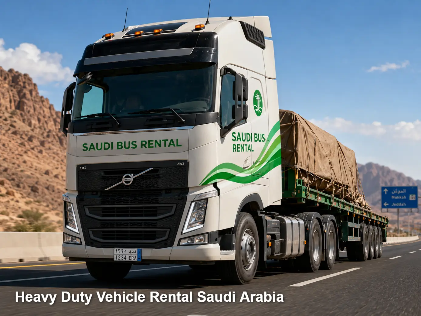 Heavy Duty Vehicles rental planning for Saudi site access and route duty