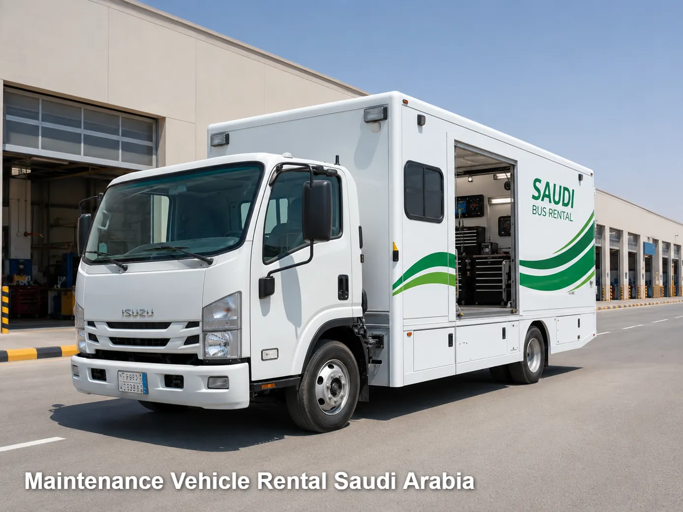 Maintenance Vehicles rental planning for Saudi site access and route duty