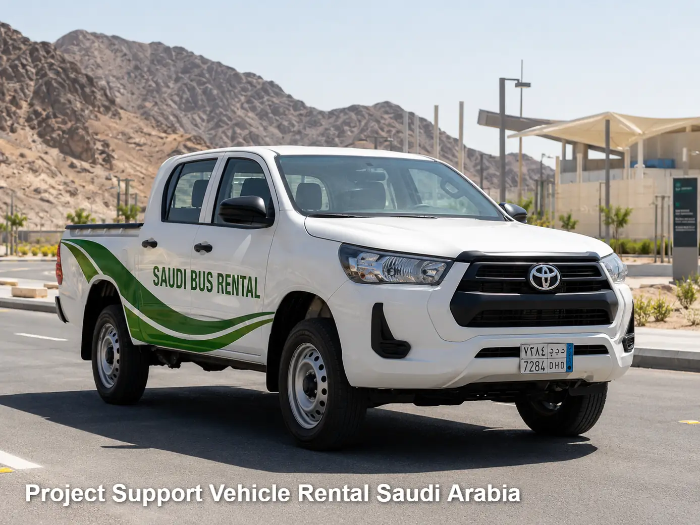 Project Support Vehicles rental planning for Saudi site access and route duty