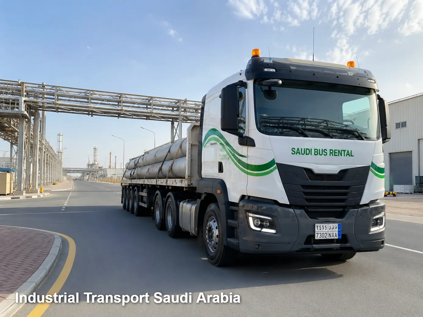 Industrial Transport Saudi Arabia image for Saudi Bus Rental