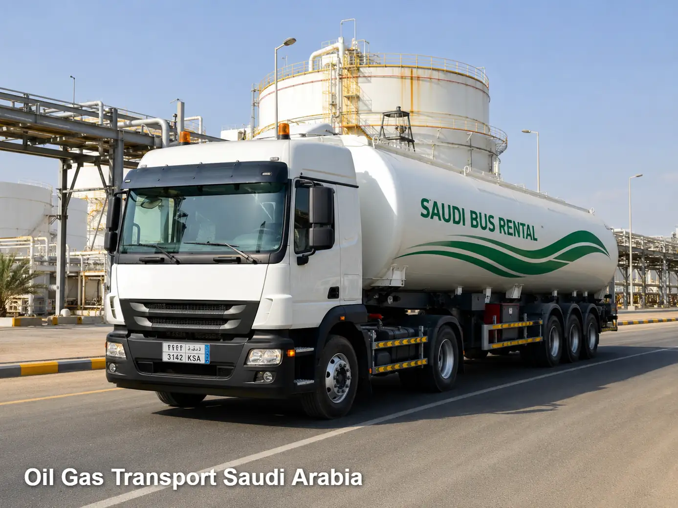 Oil And Gas Transport Saudi Arabia image for Saudi Bus Rental