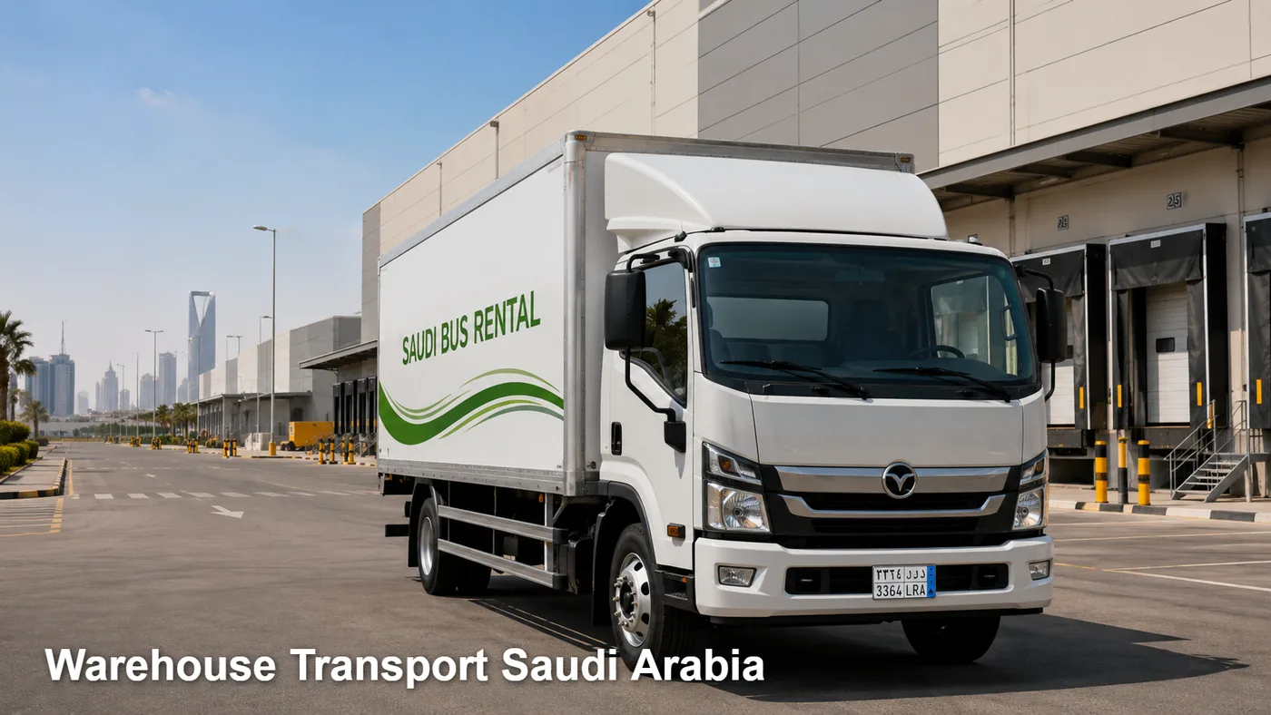 Warehouse Transport Saudi Arabia image for Saudi Bus Rental