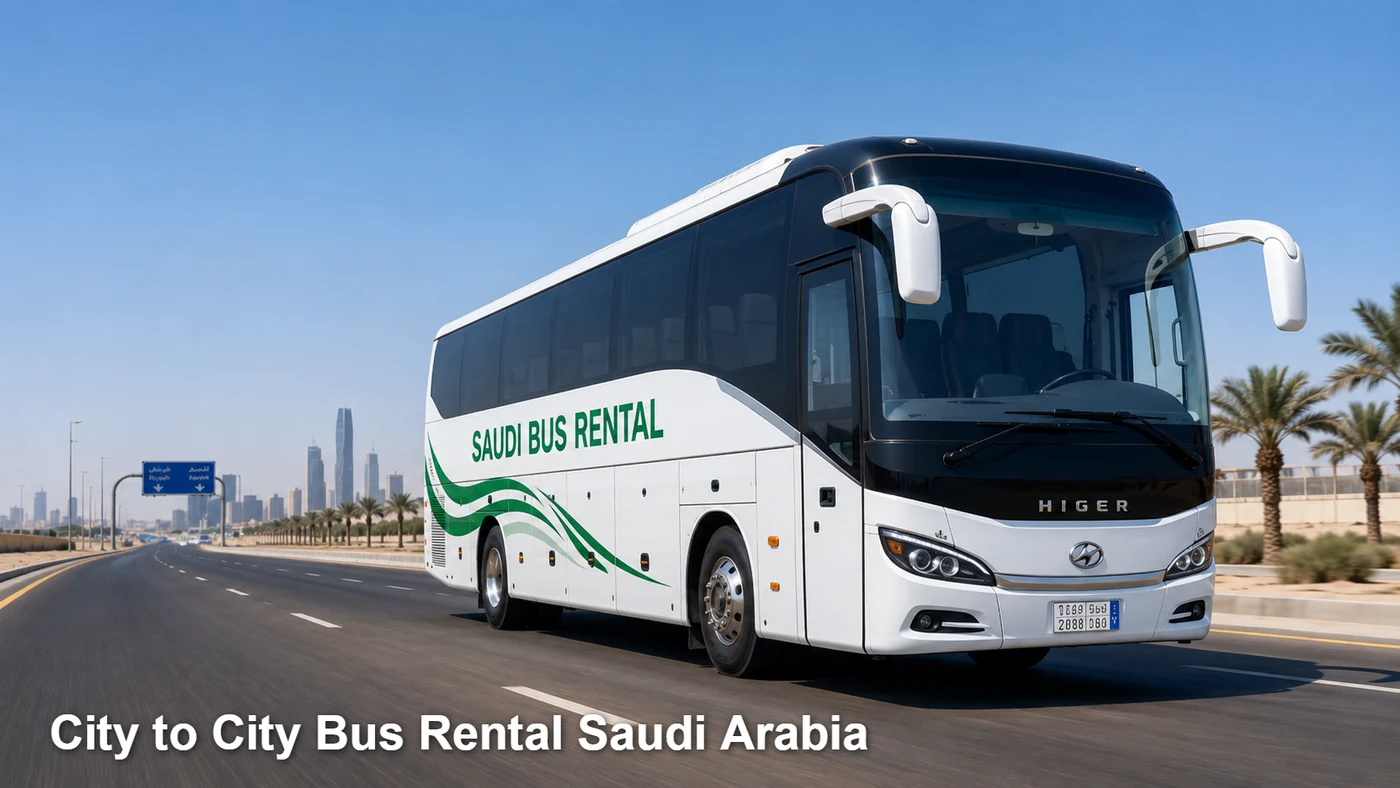 City To City Bus Rental Saudi Arabia route planning image for Saudi Bus Rental