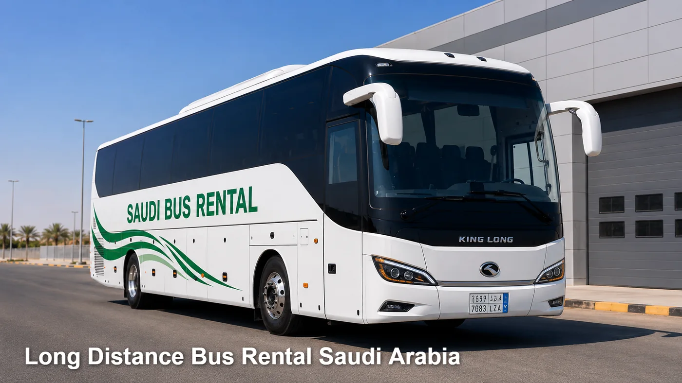Long Distance Bus Rental Saudi Arabia route planning image for Saudi Bus Rental