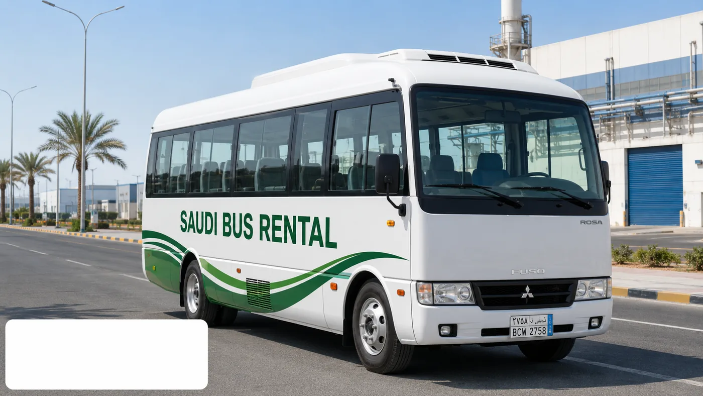 Blue Collar Worker Transport Saudi Arabia hero image for Saudi worker route planning