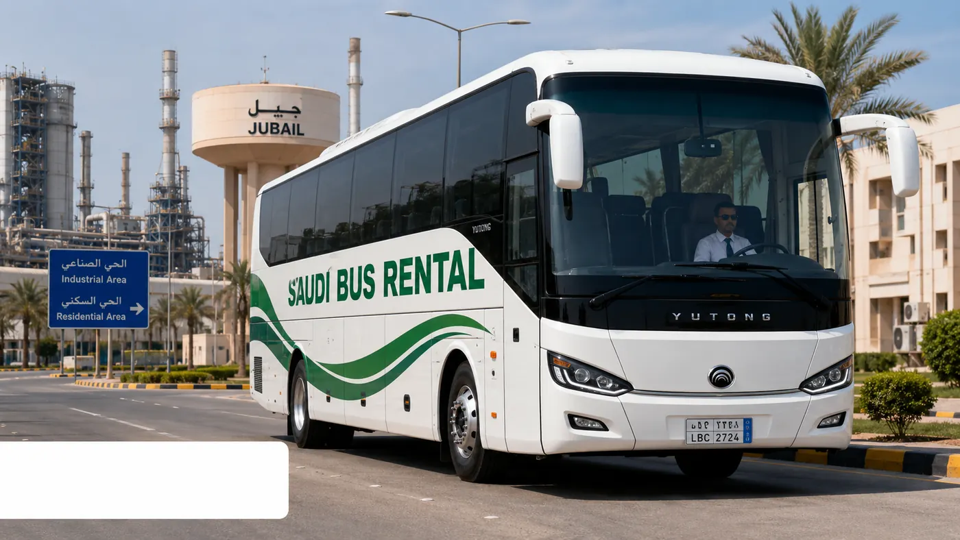 Labor Bus Contract Saudi Arabia hero image for Saudi worker route planning