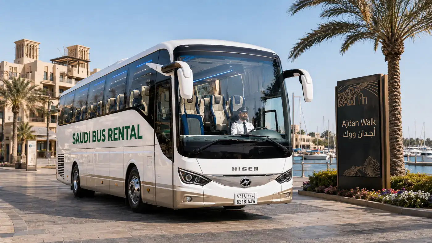 Luxury Coach Rental Saudi Arabia image for Saudi Bus Rental