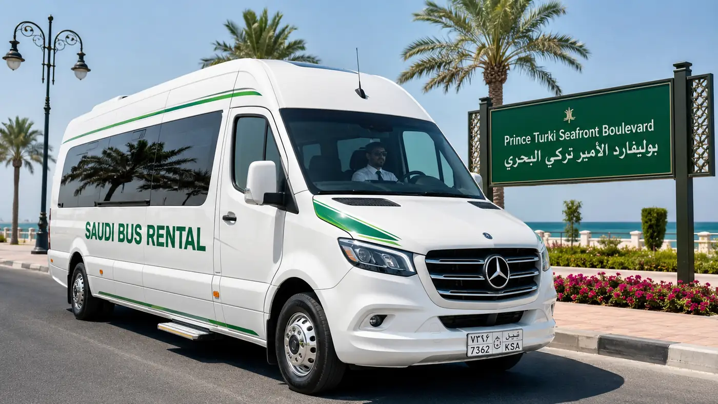 Luxury Minibus Rental Saudi Arabia Exterior image for Saudi Bus Rental