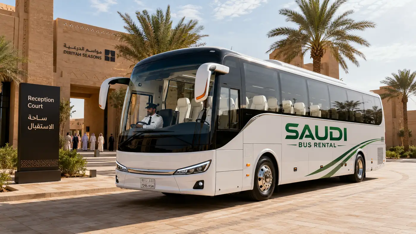 VIP Group Transport Saudi Arabia Exterior image for Saudi Bus Rental