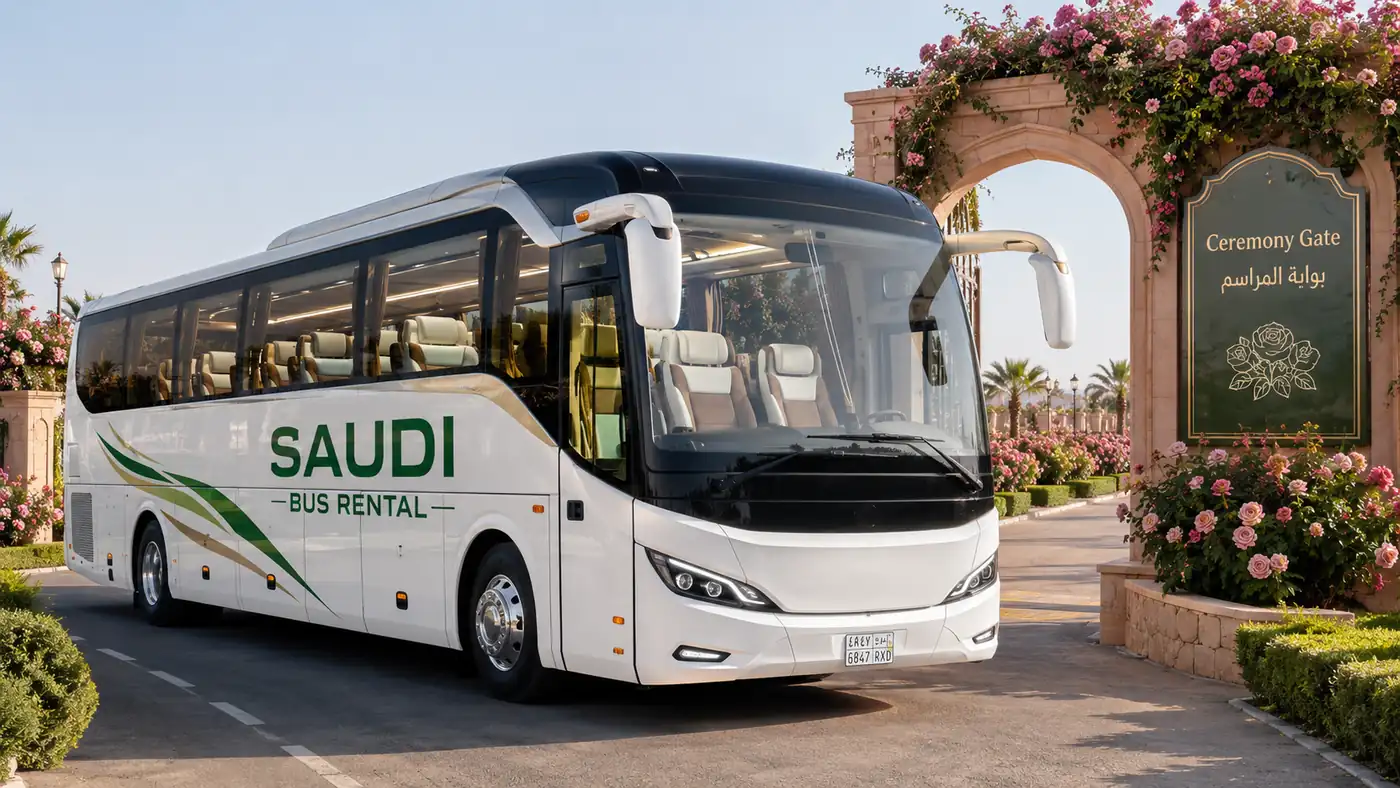VIP Group Transport Saudi Arabia image for Saudi Bus Rental