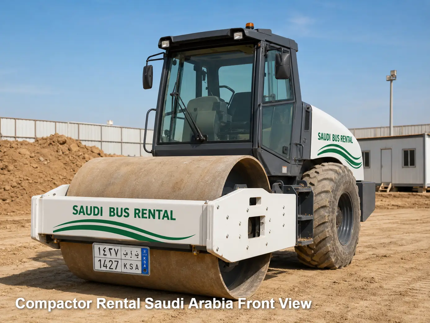 Compactor Rental Saudi Arabia front view image