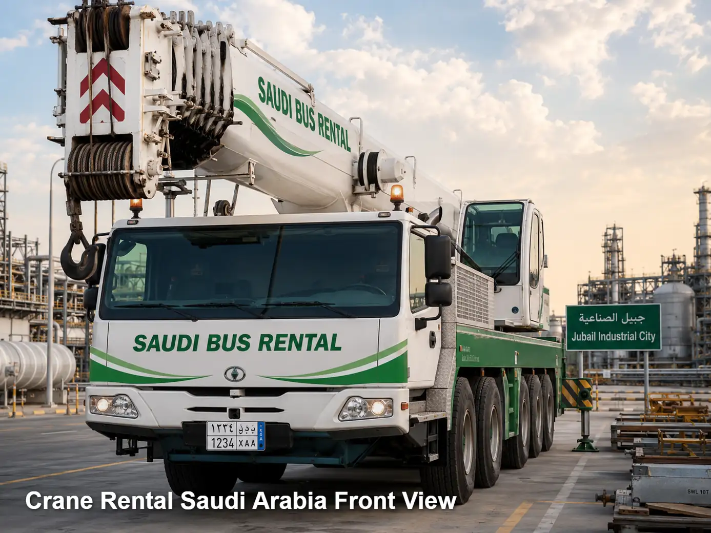 Crane Rental Saudi Arabia front view image