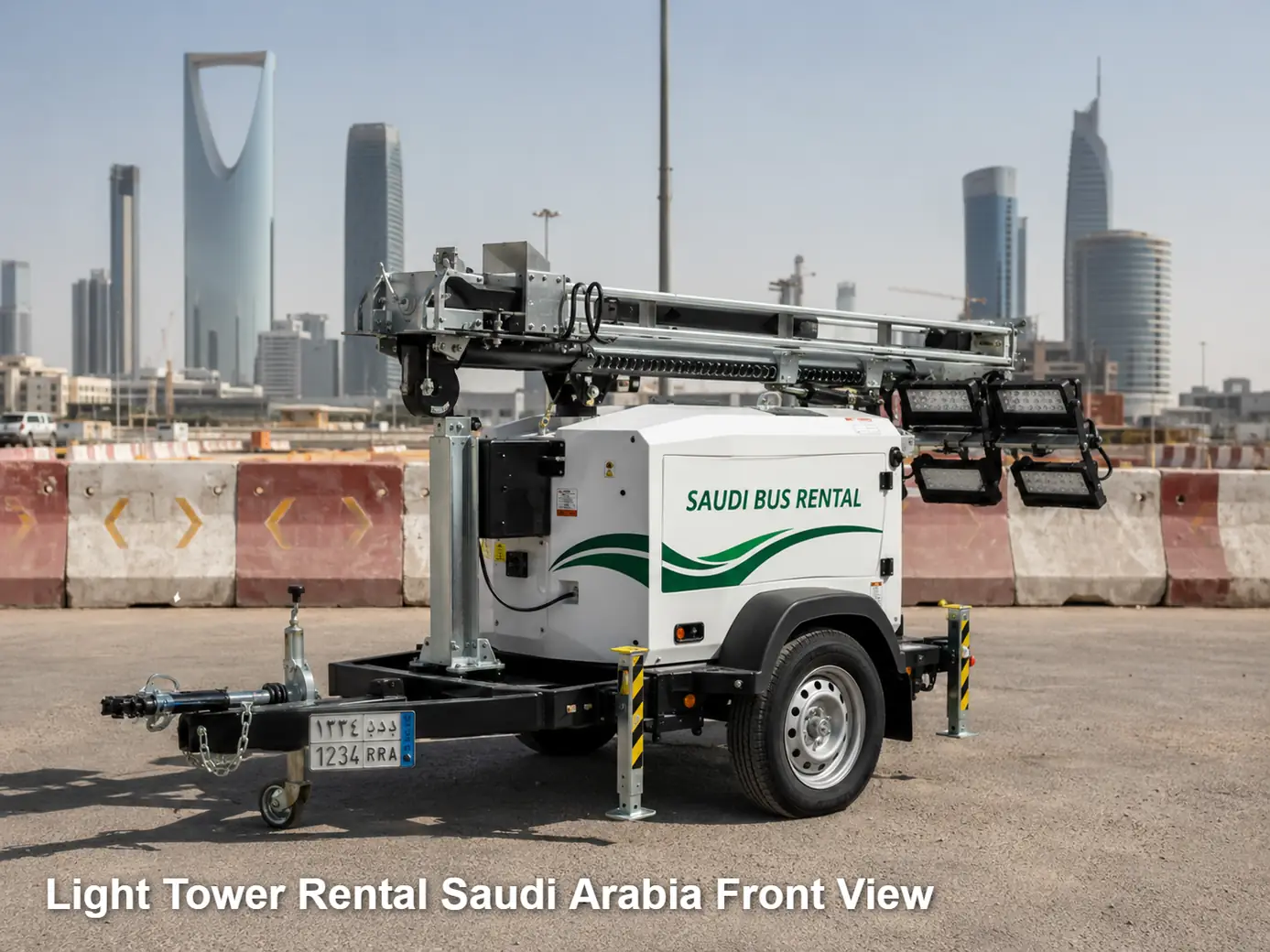 Light Tower Rental Saudi Arabia front view image